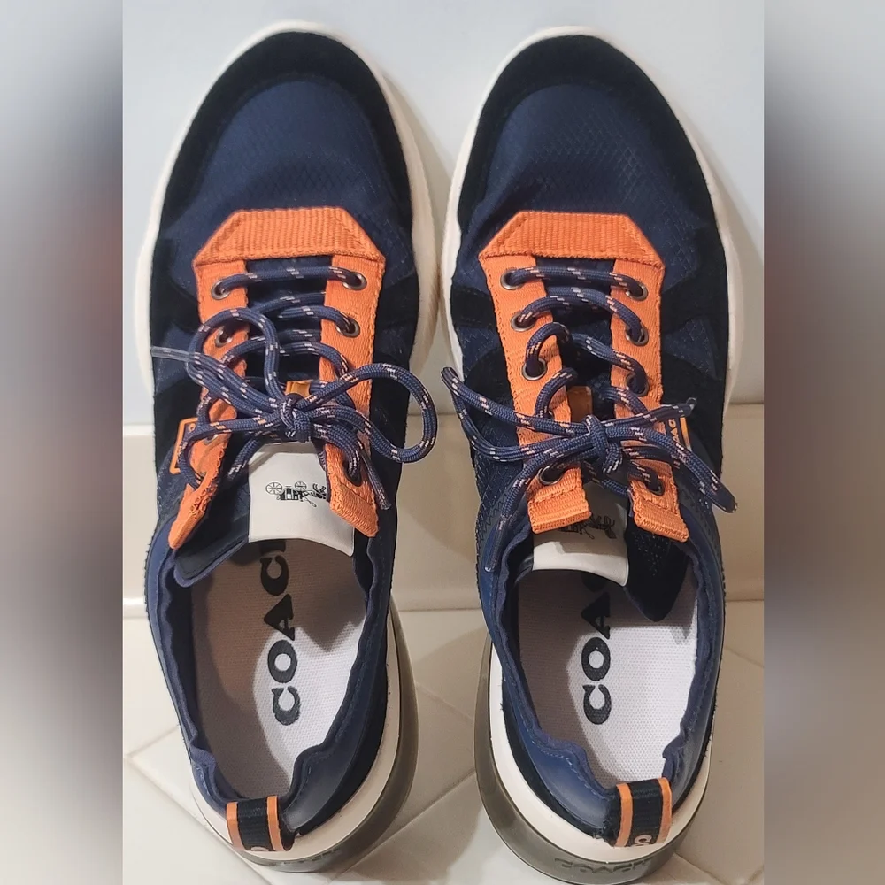 Coach Citysole Runner  Sneakers Admiral Clementine  Men's Size 9D - Picture 5 of 7
